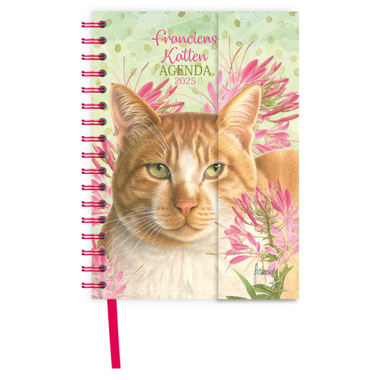 Franciens Katten spiraalagenda (luxe) Arthur 2025