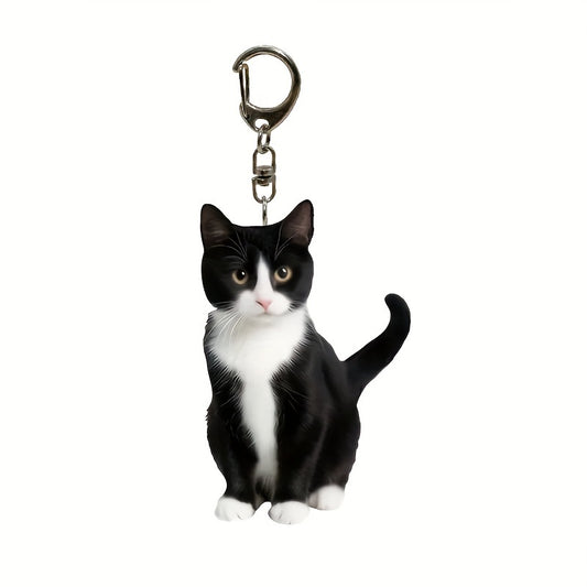 Sleutelhanger Tuxedo kat “Tuxie”